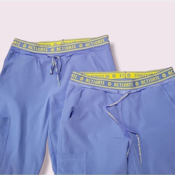 activate Men Scrub Pants. Set of 2 Size Small - Picture 3 of 8